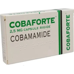 Cobaforte 2,5 mg - Per carenza di Vitamina B12 20 capsule