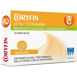 Coryfin C 24 caramelle - Per il Mal di Gola Gusto Menta