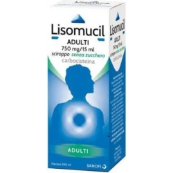 lisomucil Adulti 750 mg/15 ml - sciroppo mucolitico senza zucchero flacone 200 ml