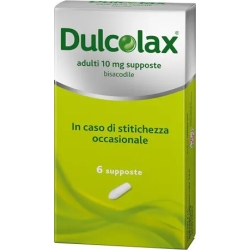 Dulcolax Adulti 10mg 6 supposte - Per la stitichezza occasionale