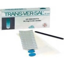 Transversal 36,3 mg/20 mm - Verruche, Callosità, Duroni 10 Cerotti Transdermici