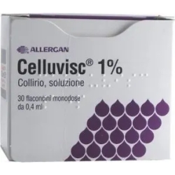 Celluvisc 1% - Collirio Idratante 30 Flaconcini Da 0,4 ml