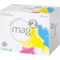 mag 2  2,25 g polvere per soluzione orale - carenza di magnesio 20 bustine