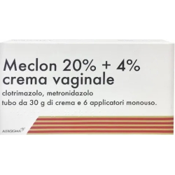 Meclon 20% + 4% - crema vaginale 30 g + 6 applicatori