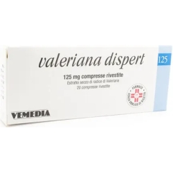 Valeriana Dispert 125 mg 20 compresse - Per insonnia lieve e difficoltà a prendere sonno