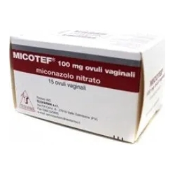 Micotef 100 mg - Ovuli Vaginali Per Trattamento Delle Infezioni 15 Ovuli