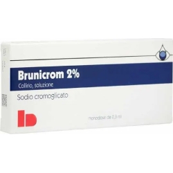 Brunicrom 2% - Collirio per la Prevenzione di Allergie 20 fiale monodose