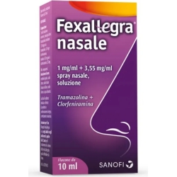 fexallegra nasale 1 mg/ml + 3,55 mg/ml - spray per rinite allergica 10 ml
