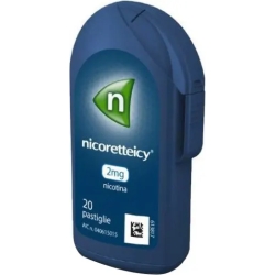 Nicoretteicy 2 mg - compresse per smettere di fumare 20 pastiglie