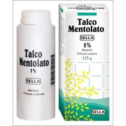 Mentolo Sella 1% - Polvere Cutanea Per Prurito E Irritazioni 100 gr