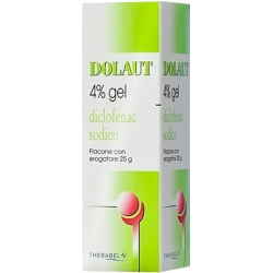 Dolaut Gel Spray 4%  - Analgesico ed antinfiammatorio per articolazioni, muscoli e tendini flacone 25 g
