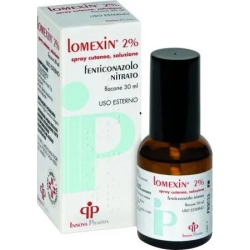 Lomexin 2% Spray Cutaneo 30 ml - Trattamento di Dermatomicosi e Candida