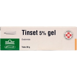 Tinset 5% gel antistaminico
