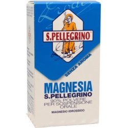 magnesia S.Pellegrino 90% polvere senza aroma - trattamento della stitichezza 100 g