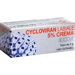 Cycloviran Labiale Crema 5% Tubo da 2 g - Trattamento dell'herpes labiale