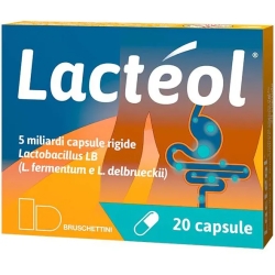 Lacteol 5 Miliardi 20 capsule - Per alterazioni flora batterica