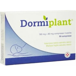 Dormiplant 160 mg + 80 mg - Favorisce Il Riposo Notturno 50 Compresse Rivestite
