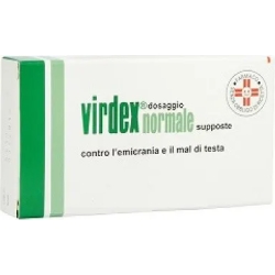 Virdex Dosaggio Normale - Trattamento dell'Emicrania 5 supposte