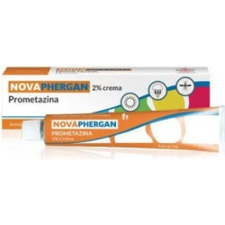 Novaphergan 2% - Crema Dermatologica Contro Punture D'Insetto E Irritazioni 30 gr