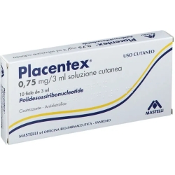 Placentex 10% - Soluzione Cutanea Cicatrizzante 10 fiale 3 ml