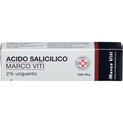 Acido Salicilico 2% Viti Unguento - Trattamento di psoriasi, acne, seborrea, eczemi 30 g