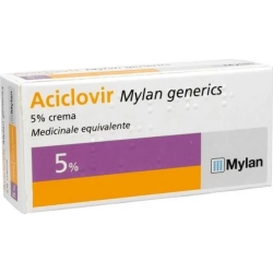 Aciclovir 5% - Crema per il trattamento dell'herpes labiale 3 g