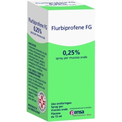 Flurbiprofene Pensa 0,25% - Spray Orale 15 ml