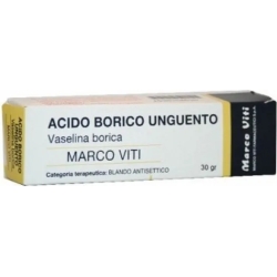 Marco Viti Vaselina Borica 3% Unguento - Disinfettante E Antibatterico 30 gr
