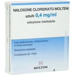 Naloxone Cloridrato 0,4 mg - Trattamento Di Intossicazioni Acute Da Analgesici Narcotici 1 Fiala Da 1 ml