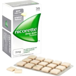 Nicorette 2 mg Original per smettere di fumare 30 gomme da masticare