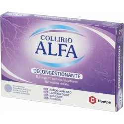 Collirio Alfa 10 fiale monodose (decongestionante)