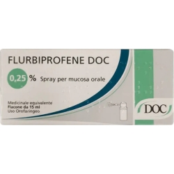 Flurbiprofene Spray 15 ml - Irritazioni infiammazioni cavo orofaringeo