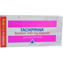 Tachipirina Bambini 500 mg 10 supposte - Analgesico Antipiretico