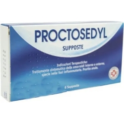 ProctoSedyl - Trattamento Per Le Emorroidi 6 Supposte