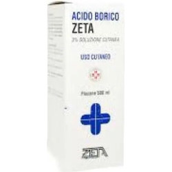 Acido Borico 3% Soluzione Cutanea - antisettico 500 ml