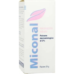 Miconal 2% - Polvere Dermatologica Per Infezioni Pelle E Unghie Da Dermatofiti E Candida 20 gr