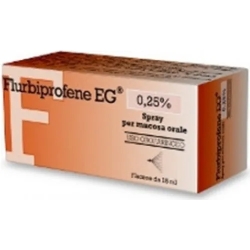 Flurbiprofene 0,25% Soluzione Spray - Per Irritazioni E Infiammazioni Del Cavo Oro-Faringeo 15 ml