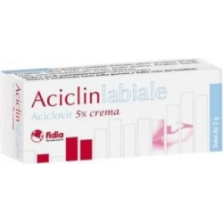 Aciclin Labiale - Crema per il Trattamento dell'Herpes 2 g
