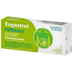 Eugastrol Reflusso 20 mg - Trattamento Dei Sintomi Da Reflusso 7 Compresse