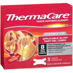 Thermacare flexible use fasce autoriscaldanti 3 fasce