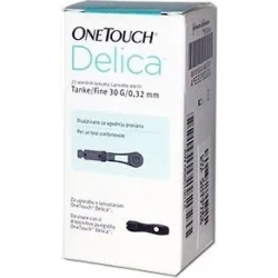 One touch delica lancette pungidito per la misurazione della glicemia 25 lancette