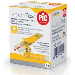Pic Glucotest - 25 Strisce Per La Misurazione Della Glicemia