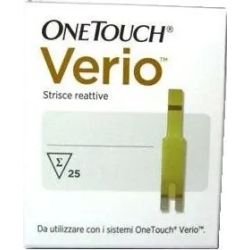 one touch verio 25 strisce reattive per misurazione glicemia