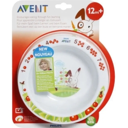 Avent Piatto fondo grande per bimbi 12m+