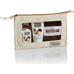 Kit capelli olio di macadamia - shampoo 100 ml + maschera 75 ml + asciugamano