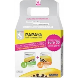 Zuccari kit papaya startup + papaya pura Integratore Alimentare 10+30 Bustine