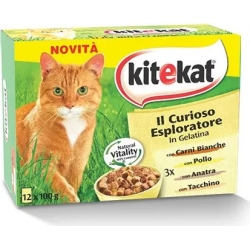 Il Curioso Esploratore bocconcini per gatti multipack di 12 bustine da 100 g