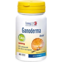 Longlife Ganoderma Bio 60 Capsule - Integratore Immunostimolante