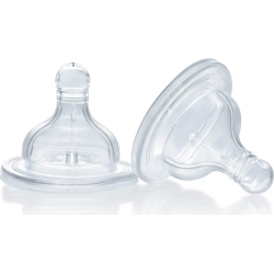 Suavinex Tettarella in silicone flusso lento 0m+ 2 pezzi