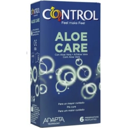 Control Adapta aloe care preservativi confezione da 6 profilattici